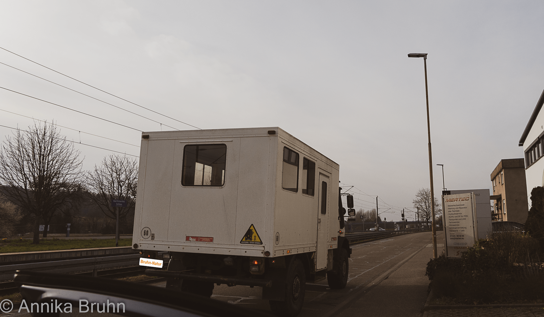 Karl auf dem Weg nach Hause!